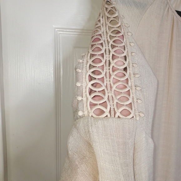 Indigo Rose Women S Vanilla Girl Coastal Crochet Lace Dress NEW NWT - Picture 7 of 16